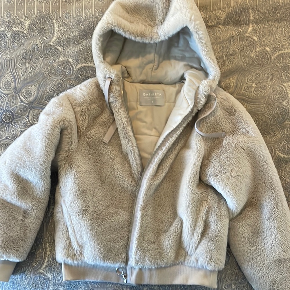 Athleta bomber jacket size small
